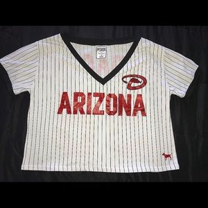 NWOT Pink D-BACKS crop!